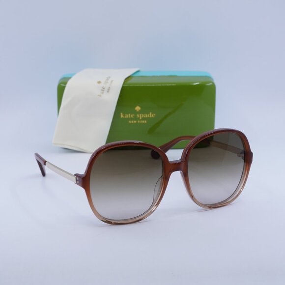 Final Price! Kate Spade Adriyanna/S 009Q 00 Brown Sunglasses main image 8